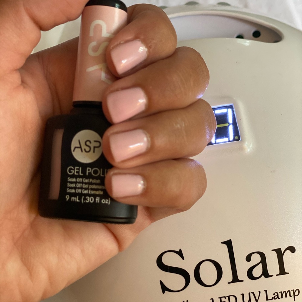 Soak off gel polish